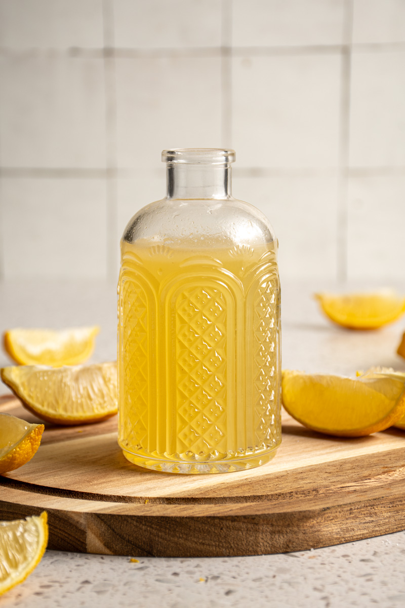 Lemon Ginger Shrub Recipe - Thyme For A Drink